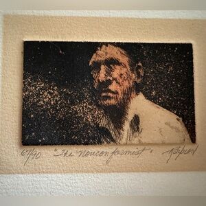 Dale Rayburn Signed/Numbered Etching in Color, "The Nonconformist" no. 67/90